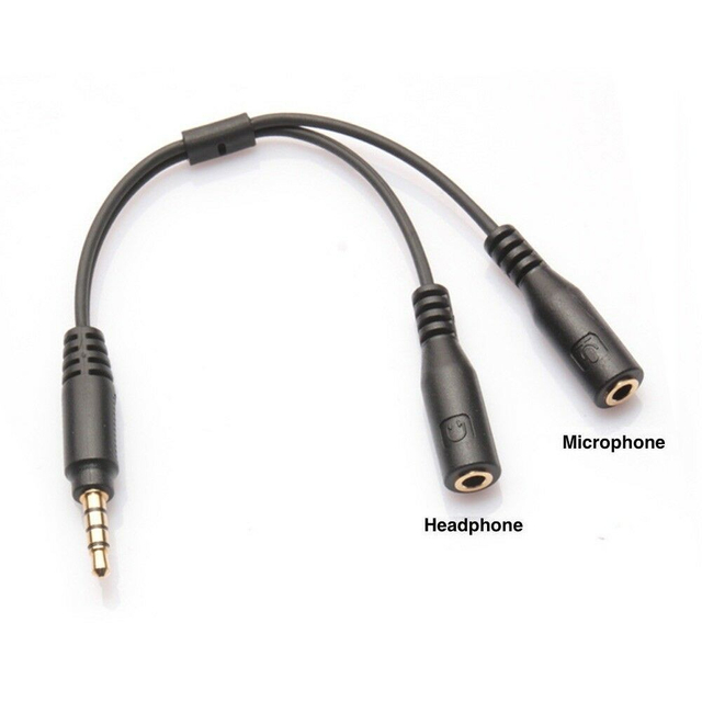 C&aacute;p chuyển đổi nguồn &acirc;m thanh nổi 3,5mm