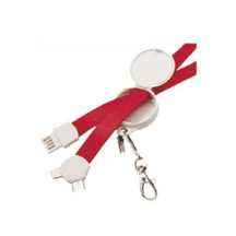 KL-4021 كابل USB بحبل 3 في 1