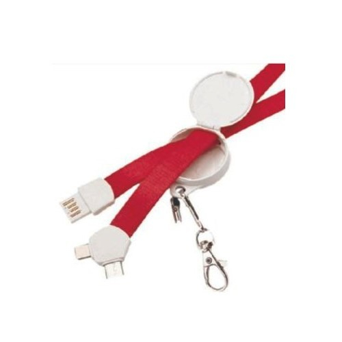 KL-4021 三合一挂绳USB线