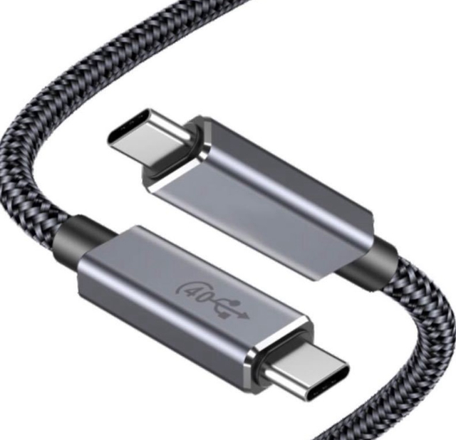 USB4 CM to CM Gen3 240W 高速数据线