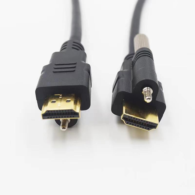 2.1 HDMI AM to AM (ネジ付き)